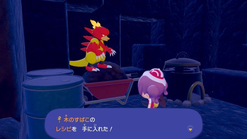 木のすばこのレシピ入手2