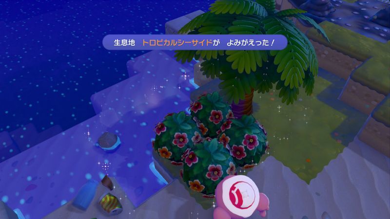 トロピカルシーサイド作成
