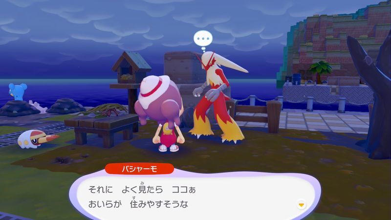 バシャーモ出会い4
