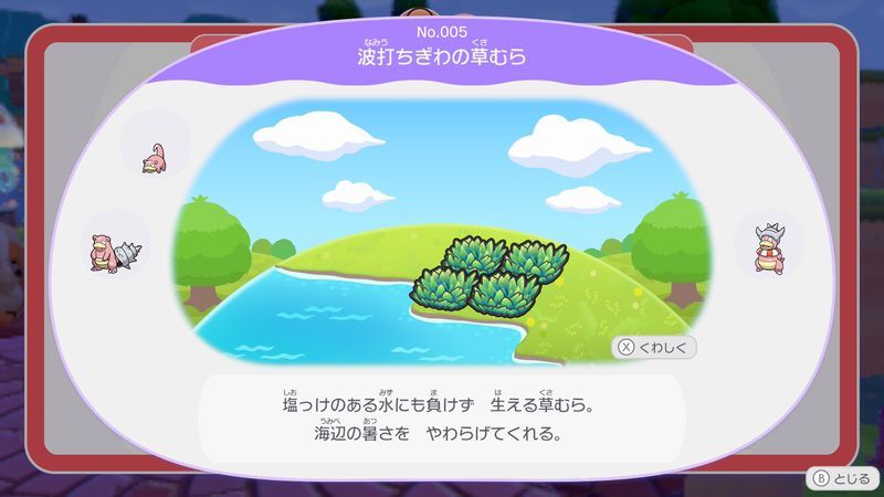 波打ちぎわの草むら