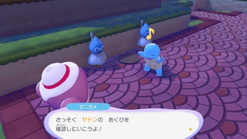 ゼニガメを連れていこう！9