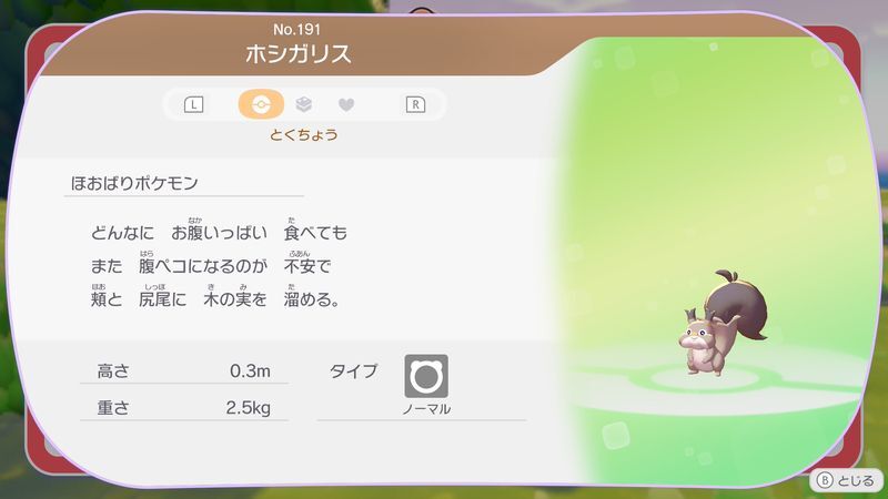 ホシガリス図鑑