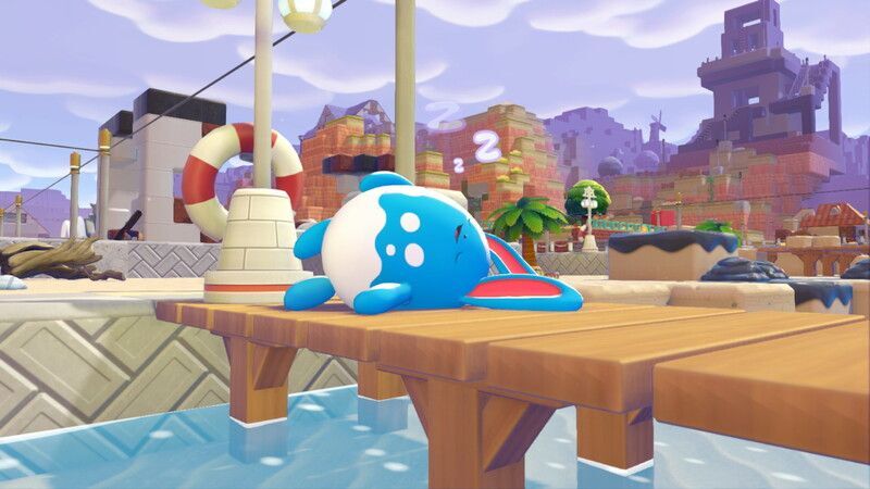 マリルリ寝ているところ
