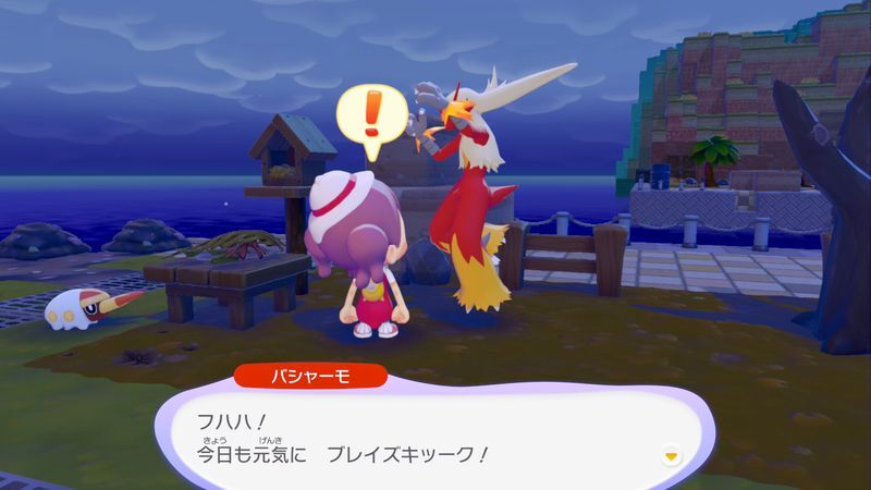 バシャーモ出会い1