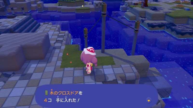 木のクロスドア入手2
