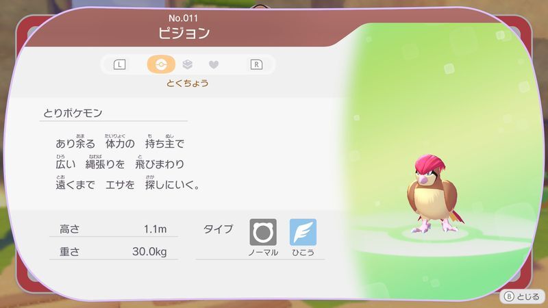 ピジョン図鑑