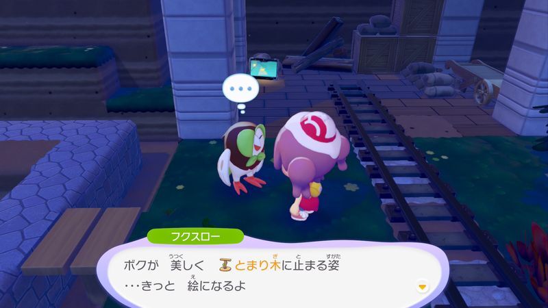 とまり木を置こう！12