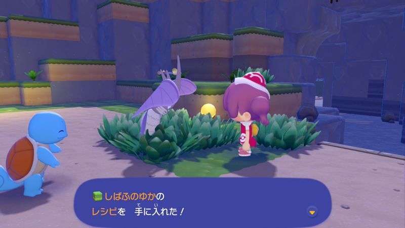 しばふのゆかのレシピ入手2