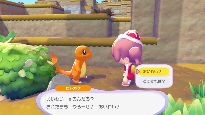 ポケモンに　話しかけよう！（ヒトカゲ）5