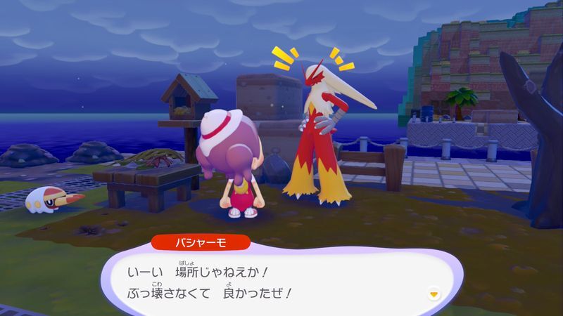 バシャーモ出会い5
