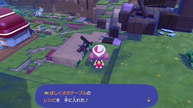ほしくさのテーブルのレシピ入手2