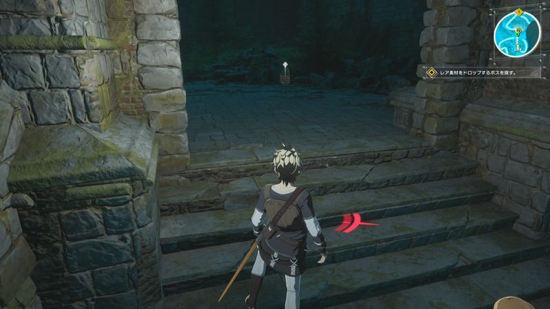 壊れた古い石碑の場所2