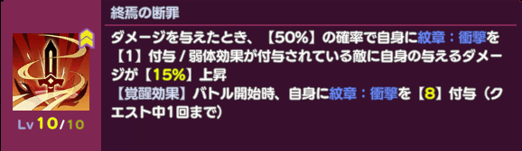 終焉の断罪