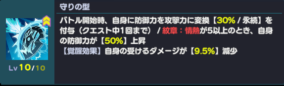 守の型