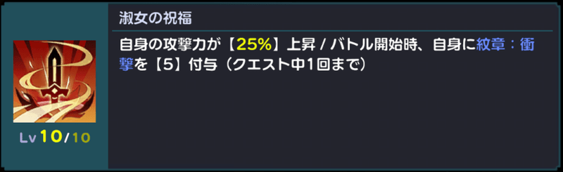 淑女の祝福