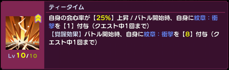 ティータイム