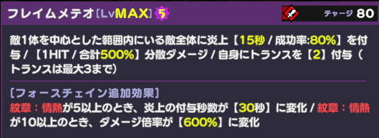 フレイムメテオ