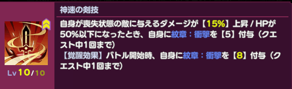 神速の剣技