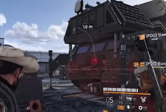 エリア4ギミック2グレ投げ入れ