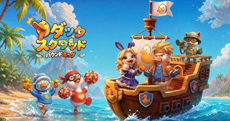 ダックスクワッド：バウンドエッグ メインビジュアル
