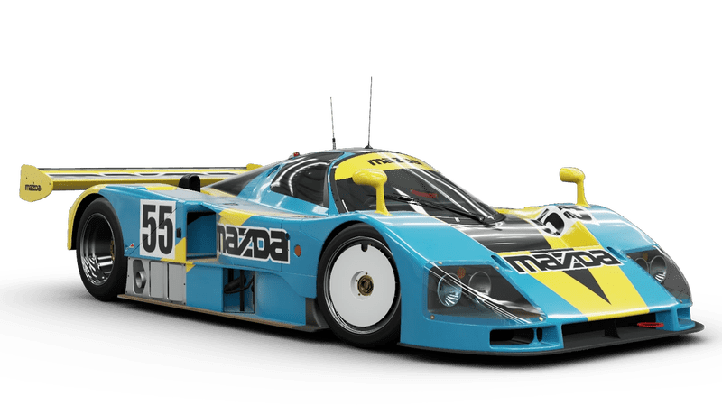 1991 Mazda #55 Mazda 787B