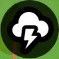 雷雨アイコン