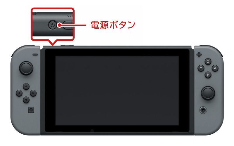 スイッチ電源オン
