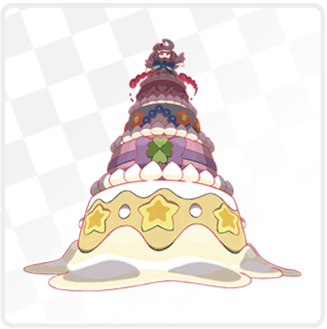 マホイップのキョダイマックスの姿