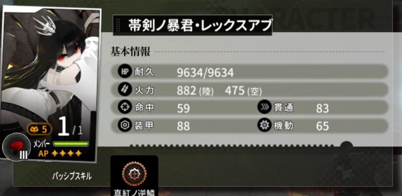 帯剣ノ暴君・レックスアブシリウス