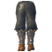 鉄のすね当て