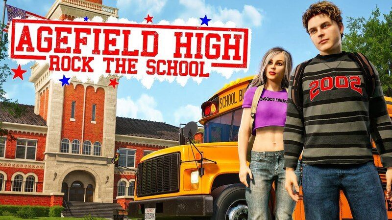 Agefield High: Rock the School メインビジュアル