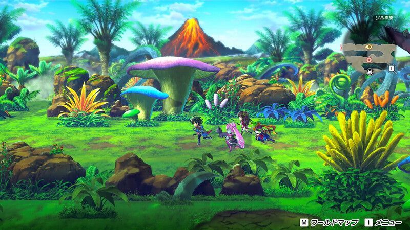 アナデンビギンズのゲーム画面