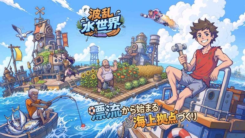波乱水世界 メインビジュアル