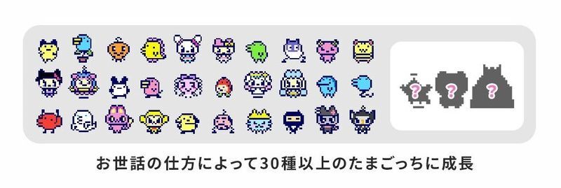 進化先は30種類以上