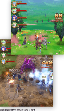 最大4人同時のマルチプレイが可能