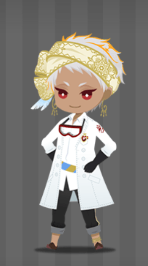 デフォルメカリム(実験着)デフォルメイラスト