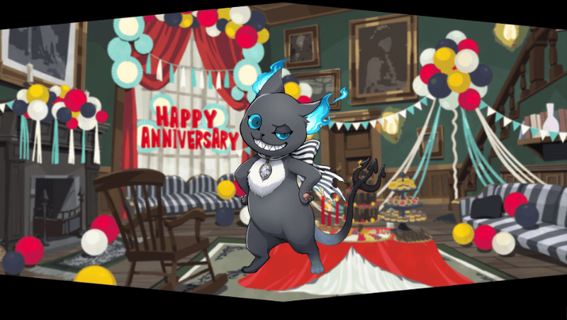 グリム（ストライプリボン）イラスト