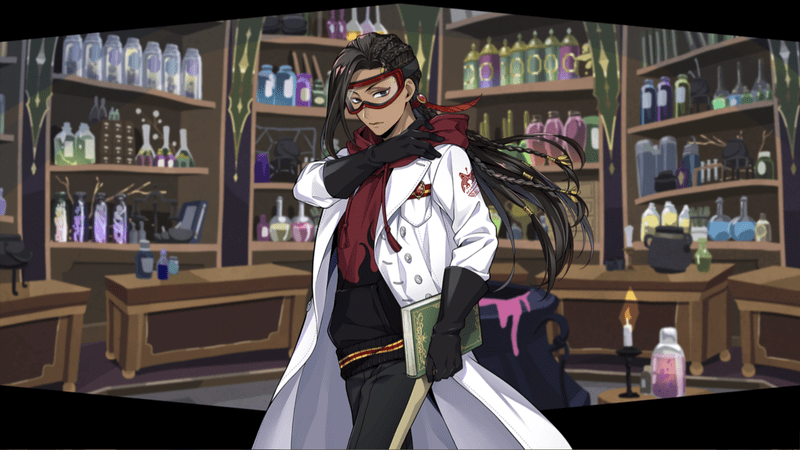 ジャミル(実験着)イラスト