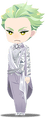 デフォルメセベク(プラチナジャケット)デフォルメイラスト