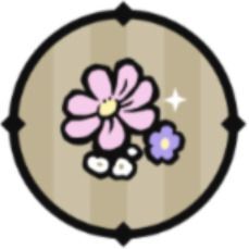 花の髪飾り