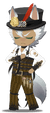 デフォルメジャック（プレイフル・ドレス）デフォルメイラスト