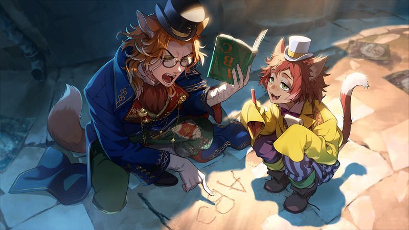 グルーヴィー後フェロー（プレイフル・ドレス）グルーヴィーイラスト