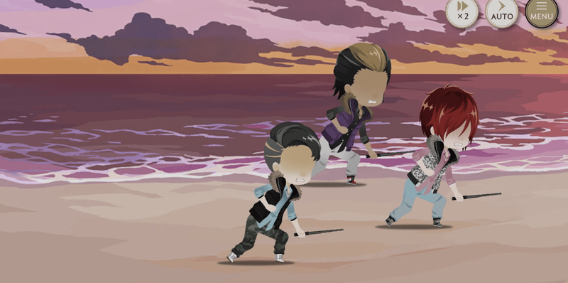 海岸トラブル！のバトル画像