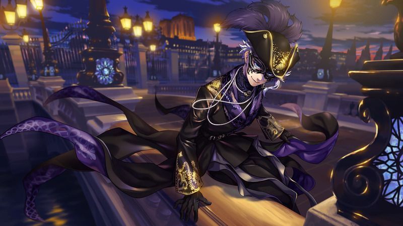 アズール(マスカレードドレス)イラスト