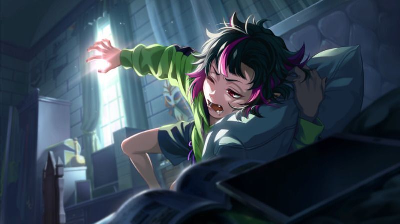 グルーヴィー後リリア（くつろぎマイルーム）グルーヴィーイラスト