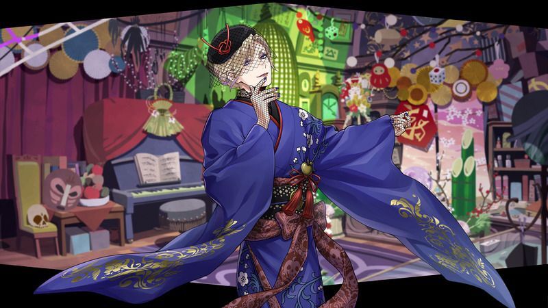 ヴィル(新春の衣)イラスト