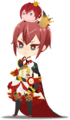 デフォルメリドル（ツムステ）デフォルメイラスト