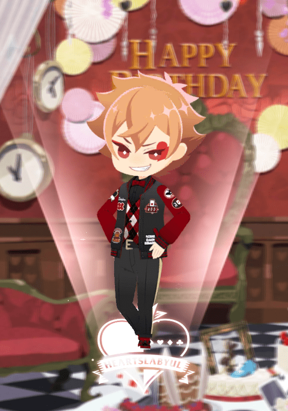 デフォルメエース(ユニオンバースデー)デフォルメイラスト