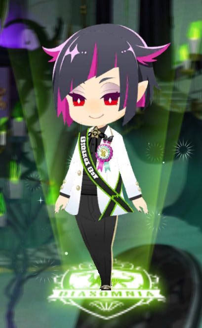 デフォルメリリア(おめかしバースデー)デフォルメイラスト