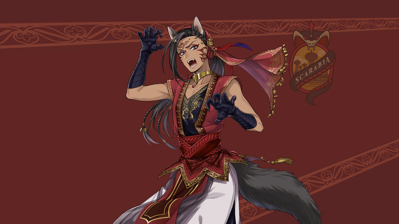 ジャミル（スケアリー・ドレス）イラスト